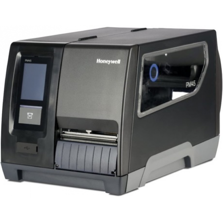 Honeywell PM65A - Label printer - thermal transfer - Roll (17.8 cm) - 300 dpi - up to 250 mm / sec - RS232, USB 2.0 host, USB 2.0, LAN - 0
