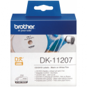 Brother DK-11207 - Black on white - 100) CD/DVD labels - for Brother QL-1050, 1060, 1110, 500, 550, 560, 570, 580, 600, 650, 700, 710, 720, 820