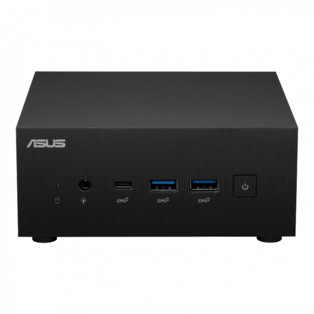 ASUS ExpertCenter PN64 BB7004MDE1 - Barebone - mini PC - 1 x Core i7 13700H  /  3.7 GHz - RAM 0 GB - Intel Iris Xe Graphics - GigE, 2.5 GigE, Bluetooth 5.2, 802.11ax (Wi-Fi 6E) - WLAN: Bluetooth 5.2, 802.11a / b / g / n / ac / ax (Wi-Fi 6E) - eco black - 2