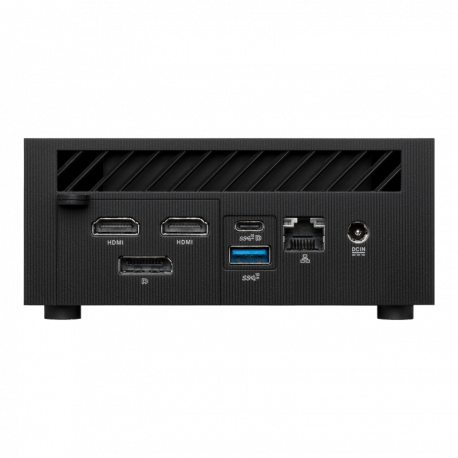 ASUS ExpertCenter PN64 BB7004MDE1 - Barebone - mini PC - 1 x Core i7 13700H  /  3.7 GHz - RAM 0 GB - Intel Iris Xe Graphics - GigE, 2.5 GigE, Bluetooth 5.2, 802.11ax (Wi-Fi 6E) - WLAN: Bluetooth 5.2, 802.11a / b / g / n / ac / ax (Wi-Fi 6E) - eco black - 5