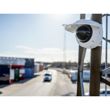 AXIS Q36 Series Q3628-VE - Network surveillance camera - dome - outdoor - vandal  /  weatherproof - colour (Day&Night) - 8 MP - 3840 x 2160 - auto iris - vari-focal - audio - GbE - MJPEG, H.264, AVC, HEVC, H.265, MPEG-4 Part 10, MPEG-H Part 2 - DC 10 - 28 V  /  PoE Plus Class 4 - TAA Compliant - 5