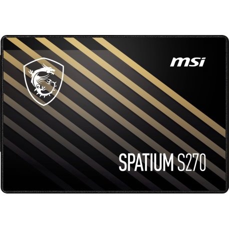 MSI SPATIUM S270 - SSD - 480 GB - internal - 2.5" - SATA 6Gb / s - 0