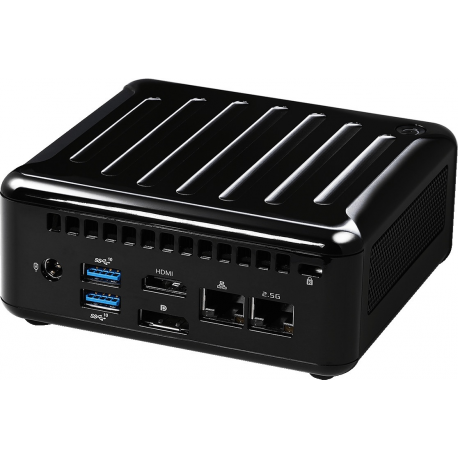 ASRock Industrial NUC BOX - Barebone - box - 1 x Core i7 1165G7  /  up to 4.7 GHz - RAM 0 GB - Intel Iris Xe Graphics - Gigabit Ethernet, 2.5 Gigabit Ethernet - 802.11a / b / g / n / ac / ax - 3