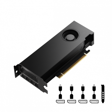 NVIDIA RTX 4000 Ada Generation - Graphics card - RTX 4000 Ada - 20 GB GDDR6 - PCIe 4.0 x16 - 4 x DisplayPort - 2