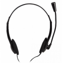 LogiLink HS0052 - Headset - on-ear - wired - 3.5 mm jack - black