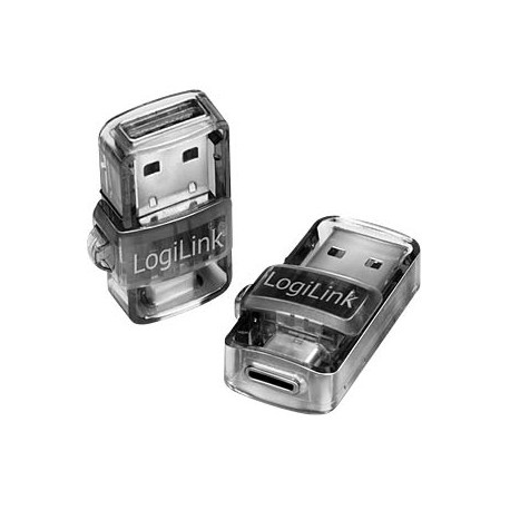 LogiLink - Network adapter - USB-C 3.2  /  USB-A 3.2 - Bluetooth 5.0 EDR - 2