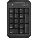 LogiLink - Keypad - wireless - Bluetooth 5.1 - black