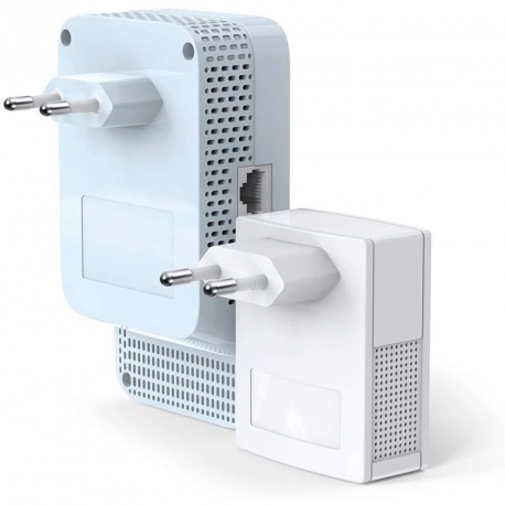 TP-Link TL-WPA1000 KIT V1 - Powerline adapter kit 1GbE, HomePlug AV (HPAV), HomePlug AV (HPAV) 2.0, IEEE 1901 - Wi-Fi 5 - Dual Band - wall-pluggable - 1