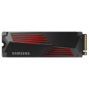 Samsung 990 PRO MZ-V9P1T0CW - SSD - encrypted - 1 TB - internal - M.2 2280 - PCIe 4.0 x4 (NVMe) - 256-bit AES - TCG Opal Encryption 2.0 - integrated heatsink - for Sony PlayStation 5