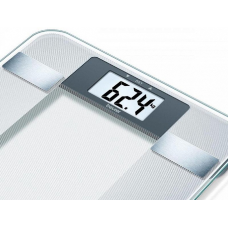 Digital Data - Flush mount wallplate - pearl white - 3 ports - 1