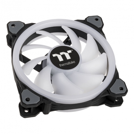 Thermaltake Riing Trio 12 LED RGB Radiator Fan TT Premium Edition - Case fan - 120 mm (pack of 3) - 10