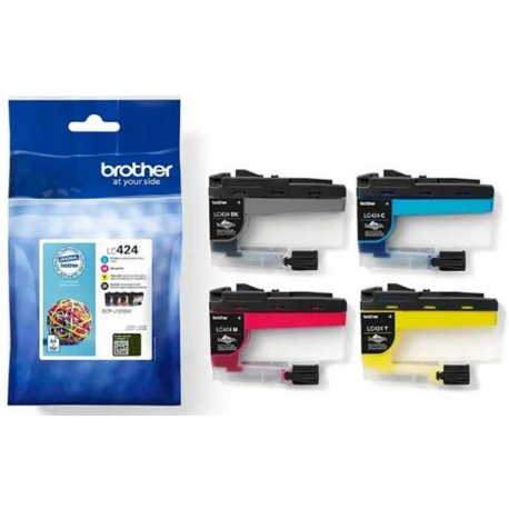 Brother - 4-pack - black, yellow, cyan, magenta - original - ink cartridge - 1