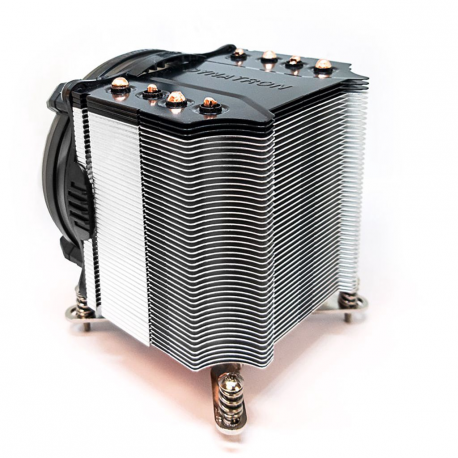 Inter-Tech Q-6 - Processor cooler - high-quality - (for: LGA1700) - aluminium fins - 92 mm - 5