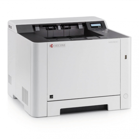 Kyocera ECOSYS PA2100cx - Printer - colour - Duplex - laser - A4 / Legal - 9600 x 600 dpi - up to 21 ppm (mono) / up to 21 ppm (colour) - capacity: 300 sheets - USB 2.0, Gigabit LAN, USB host - 2