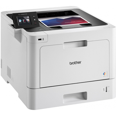 Brother HL-L8360CDW - Printer - colour - Duplex - laser - A4/Legal - 2400 x 600 dpi - up to 31 ppm (mono) / up to 31 ppm (colour) - capacity: 300 sheets - USB 2.0, Gigabit LAN, Wi-Fi(n), USB host, NFC - with Brother PRINT AirBag for 400000 pages - 1