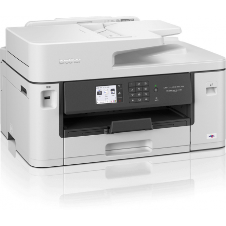 Brother MFC-J5345DW - Multifunction printer - colour - ink-jet - A3/Ledger (media) - up to 25 ppm (copying) - up to 28 ppm (printing) - 250 sheets - 14.4 Kbps - USB 2.0, LAN, Wi-Fi(n) - 2