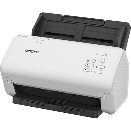 Brother ADS-4300N - Document scanner - Dual CIS - Duplex - A4 - 600 dpi x 600 dpi - up to 40 ppm (mono) / up to 40 ppm (colour) - ADF (80 sheets) - up to 6000 scans per day - USB 3.0, Gigabit LAN, USB 2.0 (Host) - 0