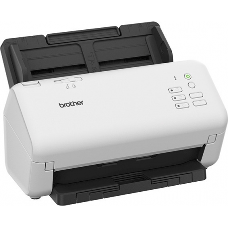 Brother ADS-4300N - Document scanner - Dual CIS - Duplex - A4 - 600 dpi x 600 dpi - up to 40 ppm (mono) / up to 40 ppm (colour) - ADF (80 sheets) - up to 6000 scans per day - USB 3.0, Gigabit LAN, USB 2.0 (Host) - 1
