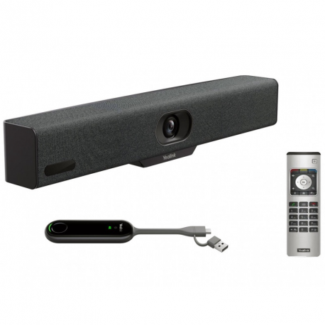 Yealink MeetingBar A10 - All-in-One video collaboration bar (video bar, VCR11 remote control) - Certified for Microsoft Teams, Certified for Zoom Rooms - 2