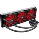 Xilence Performance A+ Series LiQuRizer LQ360 - Processor liquid cooling system - (for: LGA1156, AM2, AM2+, LGA1366, AM3, LGA1155, AM3+, LGA2011, FM1, FM2, LGA1150, FM2+, LGA1151, AM4, LGA2066, TR4, LGA1200) - copper - 120 mm