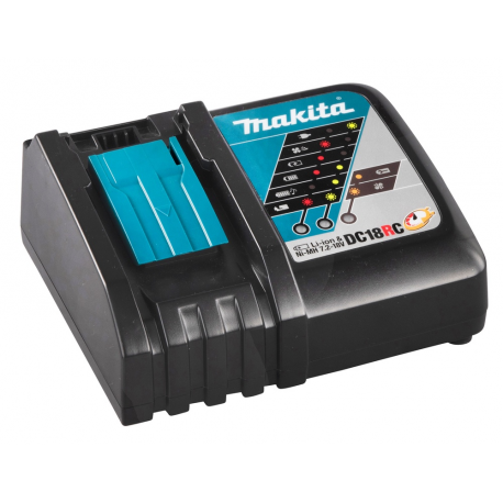 Makita DC18RC - Battery charger - 1 x batteries charging - for Makita DHP482RTJ, DHP485RF3J, DUR368AZ - 1