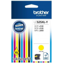 Brother LC529XL-Y - Super High Yield - yellow - original - ink cartridge - for Brother DCP-J100, DCP-J105, DCP-J200