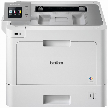 Brother HL-L9310CDW - Printer - colour - Duplex - laser - A4/Legal - 2400 x 600 dpi - up to 31 ppm (mono) / up to 31 ppm (colour) - capacity: 300 sheets - USB 2.0, Gigabit LAN, Wi-Fi(n), USB host, NFC - with Brother PRINT AirBag for 400000 pages - 0