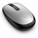 HP 240 - Mouse - right and left-handed - optical - 3 buttons - wireless - Bluetooth 5.1 - USB wireless receiver - pike silver - for ENVY Laptop 13, 16, 17; Laptop 15, 17; Pavilion 32