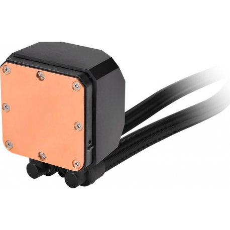 Thermaltake TH420 ARGB Sync - Snow Edition - processor liquid cooling system - (for: LGA1156, AM2, AM2+, AM3, LGA1155, AM3+, LGA2011, FM1, FM2, LGA1150, LGA2011-3, LGA1151, AM4, LGA2066, LGA1200, LGA1700, AM5) - 140 mm - black - 5