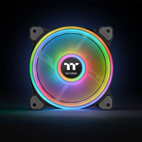 Thermaltake Riing 12 RGB Fan TT Premium Edition - Case fan - 120 mm (pack of 3) - 3