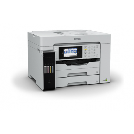 Epson EcoTank Pro ET-16680 - Multifunction printer - colour - ink-jet - A3 (media) - up to 25 ppm (printing) - 550 sheets - 33.6 Kbps - USB 2.0, LAN, USB host, Wi-Fi(ac) - 3