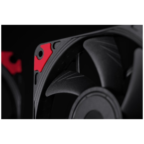 Noctua chromax NF-A12x15 PWM.black.swap - Case fan - 120 mm - black - 9