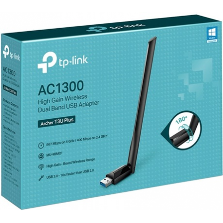 TP-Link Archer T3U Nano - Network adapter - USB 2.0 - Wi-Fi 5 - 4