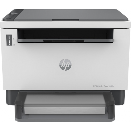HP LaserJet Tank MFP 1604w - Multifunction printer - B / W - laser - 216 x 297 mm (original) - A4 / Legal (media) - up to 14 ppm (copying) - up to 22 ppm (printing) - 150 sheets - USB 2.0, LAN, Wi-Fi(n), Bluetooth - 0