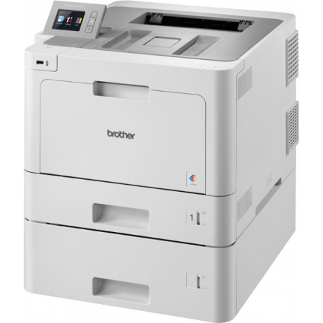Brother HL-L9310CDWT - Printer - colour - Duplex - laser - A4/Legal - 2400 x 600 dpi - up to 31 ppm (mono) / up to 31 ppm (colour) - capacity: 800 sheets - USB 2.0, Gigabit LAN, Wi-Fi(n), USB host, NFC - with Brother PRINT AirBag for 400000 pages - 0