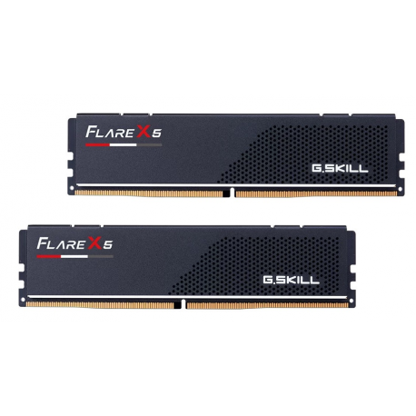 G.Skill Flare X5 - DDR5 - kit - 64 GB: 2 x 32 GB - DIMM 288-pin low profile - 5600 MHz / PC5-44800 - CL36 - 1.25 V - unbuffered - non-ECC - matte anodised black - 0