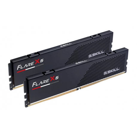 G.Skill Flare X5 - DDR5 - kit - 64 GB: 2 x 32 GB - DIMM 288-pin low profile - 5600 MHz / PC5-44800 - CL36 - 1.25 V - unbuffered - non-ECC - matte anodised black - 1
