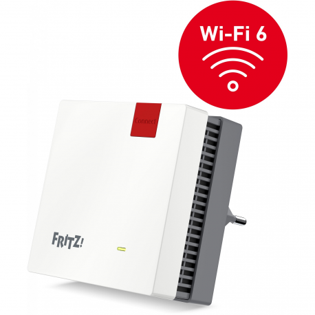 AVM FRITZ! Repeater 1200 AX - Wi-Fi range extender - GigE - Wi-Fi 6 - 2.4 GHz, 5 GHz - 4