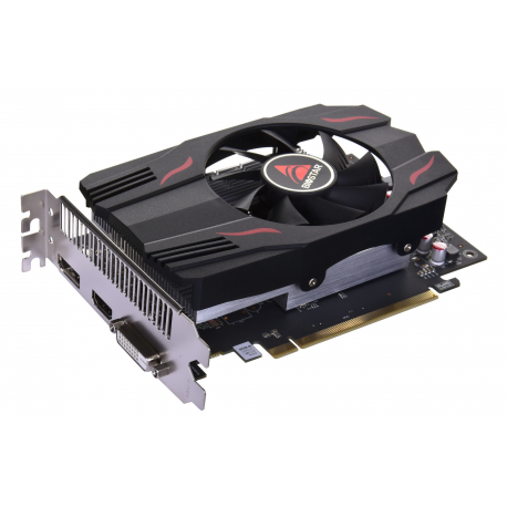 Biostar VA5505RF41 - Graphics card - Radeon RX 550 - 4 GB GDDR5 - PCIe 3.0 x16 - DVI, HDMI, DisplayPort - 0