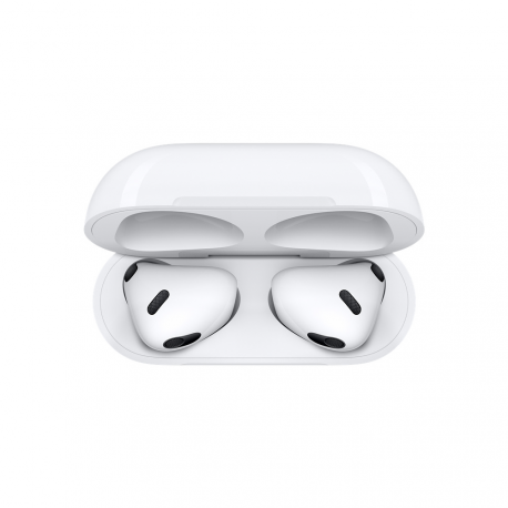 Apple AirPods with Lightning Charging Case - 3rd generation - true wireless earphones with mic - ear-bud - Bluetooth - white - 3