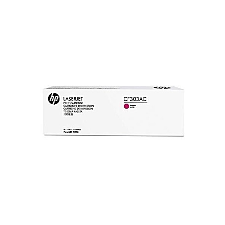 HP 827A - Magenta - original - toner cartridge (CF303AC) - for LaserJet Enterprise Flow MFP M880; LaserJet Managed Flow MFP M880 - 0