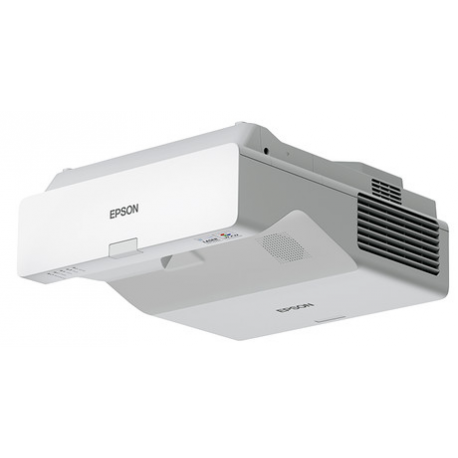 Epson EB-760W - 3LCD projector - 4100 lumens (white) - 4100 lumens (colour) - 16:10 - ultra short-throw lens - 802.11a / b / g / n / ac wireless  /  LAN /  Miracast - white - 2
