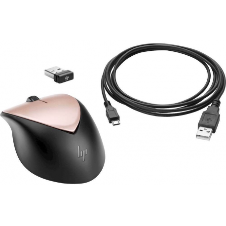 HP ENVY Rechargeable 500 - Mouse - laser - wireless - USB wireless receiver - for OMEN by HP Laptop 16; Pavilion TP01; Pavilion Plus Laptop 14; Pavilion x360 Laptop - 4