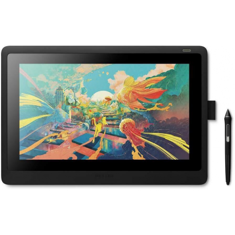 Wacom Cintiq 16 - Digitiser w / LCD display - 34.5 x 19.4 cm - electromagnetic - wired - HDMI, USB 2.0 - 0