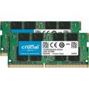 Crucial - DDR4 - kit - 16 GB: 2 x 8 GB - SO-DIMM 260-pin - 3200 MHz / PC4-25600 - CL22 - 1.2 V - unbuffered - non-ECC