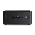 Intel Next Unit of Computing 13 Pro Kit - NUC13ANHi3 - Barebone - tall chassis - 1 x Core i3 i3-1315U - RAM 0 GB - UHD Graphics - GigE, 2.5 GigE, 802.11ax (Wi-Fi 6E), Bluetooth 5.3 - WLAN: 802.11a / b / g / n / ac / ax (Wi-Fi 6E), Bluetooth 5.3