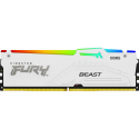 Kingston FURY Beast - DDR5 - module - 16 GB - DIMM 288-pin - 5600 MHz  /  PC5-44800 - CL36 - 1.25 V - unbuffered - on-die ECC - white