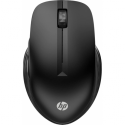HP 430 - Mouse - ergonomic - right and left-handed - optical - 5 buttons - wireless - 2.4 GHz, Bluetooth 5.0 - USB wireless receiver - for OMEN by HP Laptop 16; Victus by HP Laptop 16; Laptop 14, 15, 17; Pavilion Plus Laptop 14