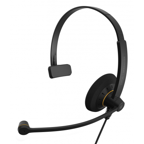 EPOS I SENNHEISER IMPACT SC 30 USB ML - Headset - on-ear - wired - USB - black with orange colour highlights - 0