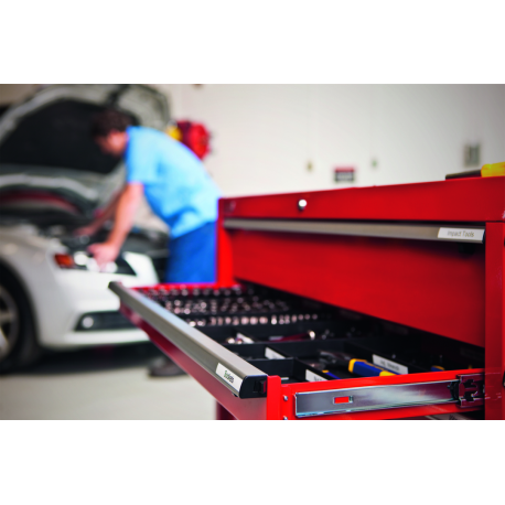 DYMO Rhino 5200 - Hard Case Kit - labelmaker - B / W - Roll (1.9 cm) - cutter - yellow - 9